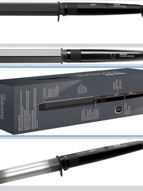 BaBylissPRO Studio Design Series Crimpcurl Curling Wand
